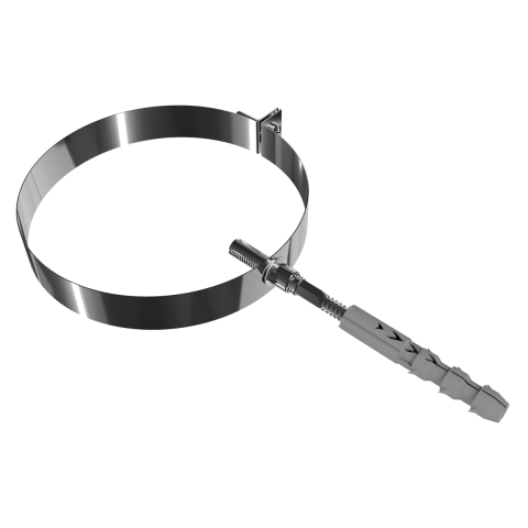 Скоба ø160 мм из нержавеющей стали 0,5мм Versia-Lux