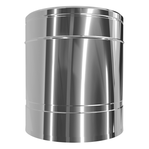 Сендвіч труба ø200/260 мм нерж-нерж 0,5мм