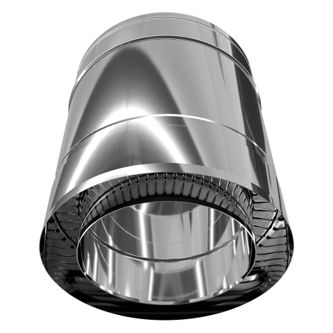 Сендвіч труба ø200/260 мм нерж-нерж 0,5мм