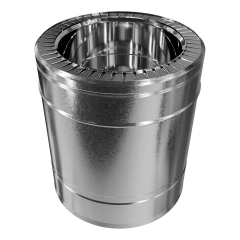 Сендвіч труба ø200/260 мм нерж-оцинк 0,5мм