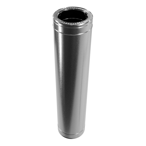 Сендвіч труба ø200/260 мм нерж-оцинк 0,5мм