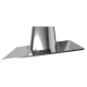 Криза 0°-15° для димоходу ø190 мм з нержавіючої сталі 0,5мм Versia-Lux
